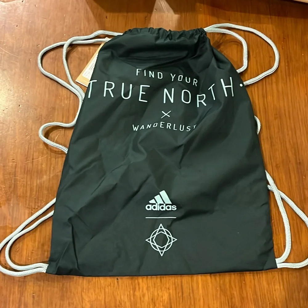 Adidas X Wanderlust Find Your True North Music Festival Gym Bag sack Backpack
